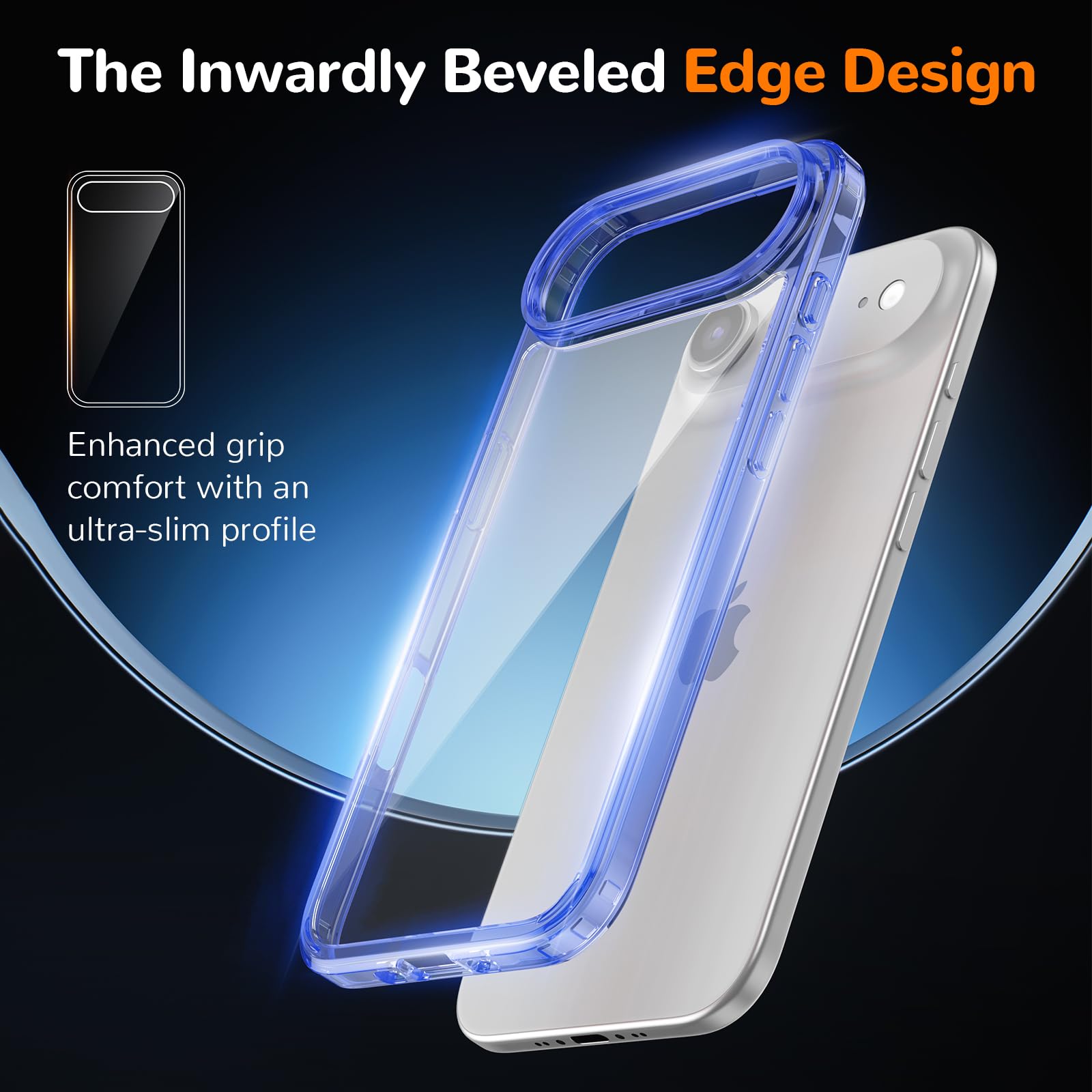 Clear Case for iPhone 15, Ultra Thin, Shockproof TPU Cover, Anti-Yellowing, Crystal Clear, Phone Case for Apple iPhone 15 - Clear — view 356