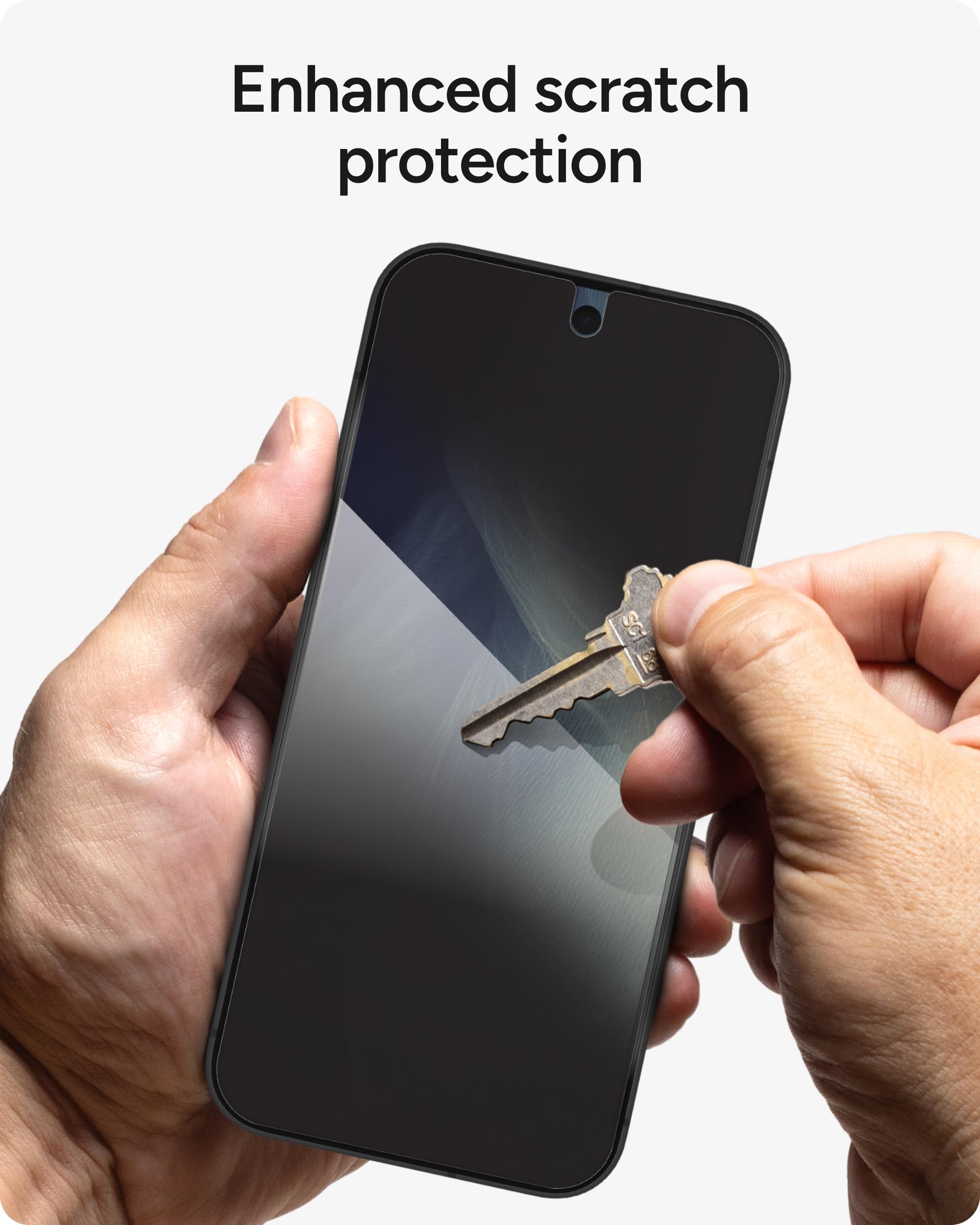 ZAGG Glass Elite Privacy - Pellicola protettiva per Google Pixel 11 / Pixel | InvisibleShield, protezione dagli urti in vetro temperato, filtro privacy a 2 vie, anti-impronte, facile installazione