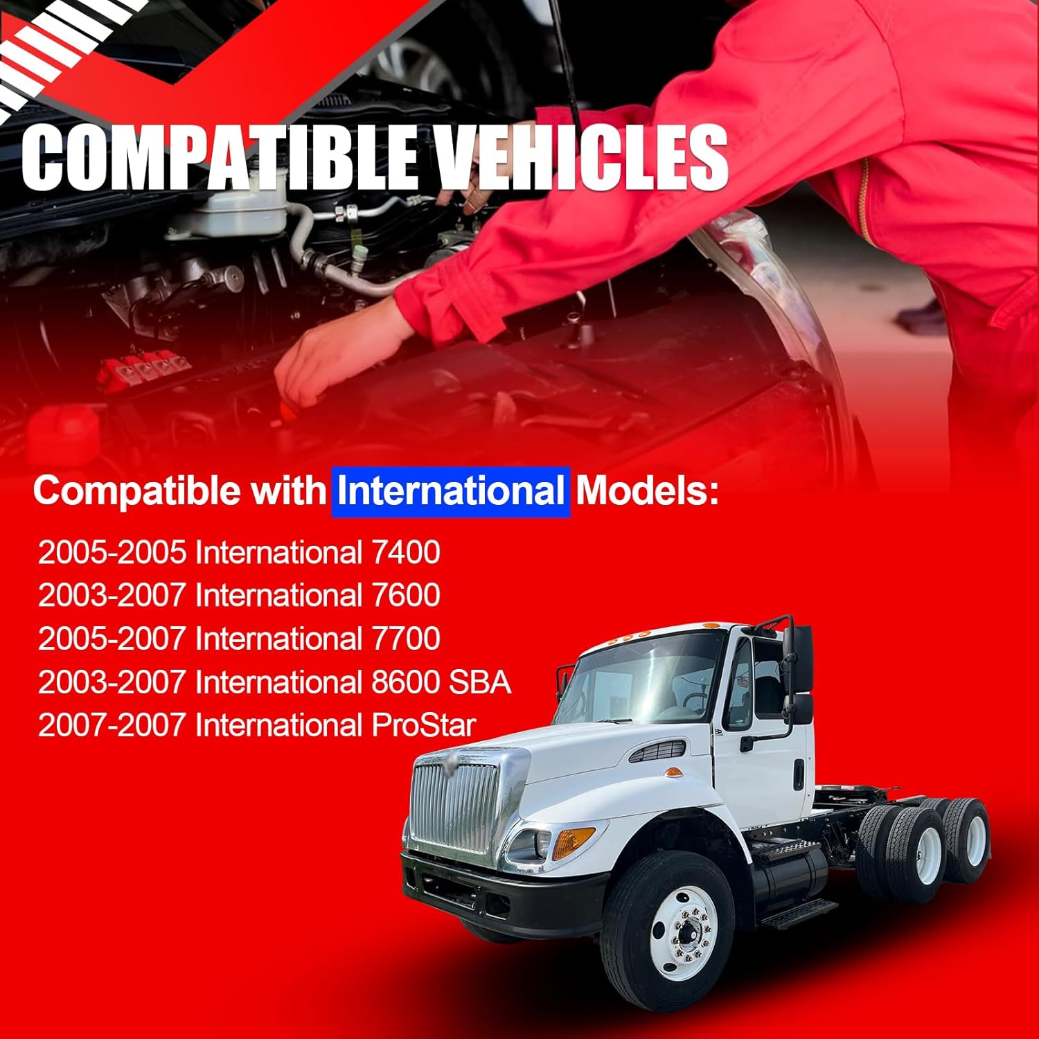 SMMS 699-5102 Accelerator Pedal with Position Sensor for International 7400 7600 7700 8600 SBA 2003-2007, Replaces OE 2596214C92