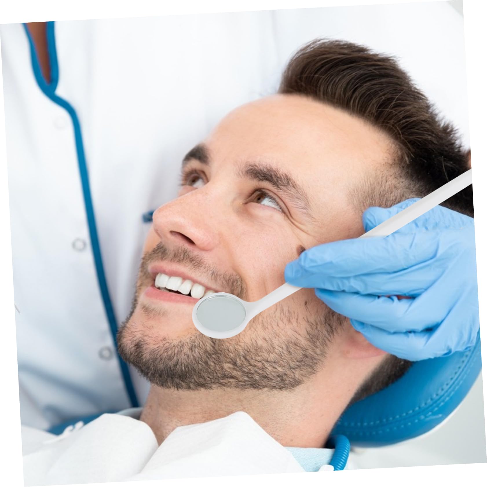MAGICLULU 3 Set Specchietti Usa E Getta A Forma Di Dentista Adulti Attrezzo Orale Kit Con Specchi Per Esami Orali Specchi Orali Specchietti Di Ispezione Plastica 20 Pezzi*3
