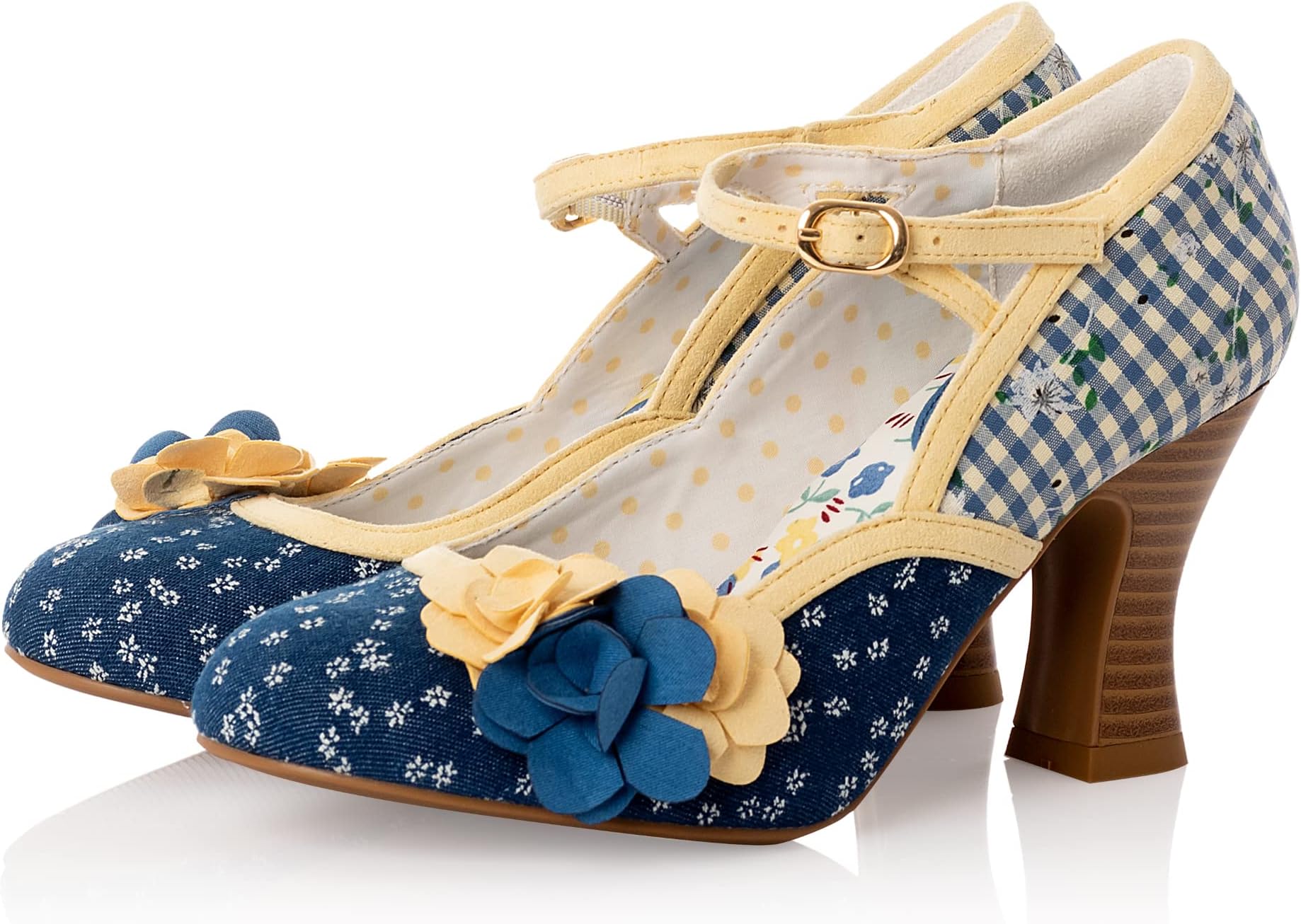 Ruby ShooWomens Imelda Heels Shoes Blue