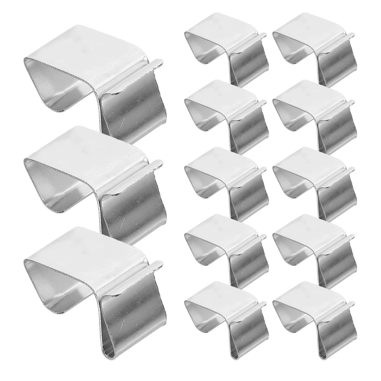 Bryske 100Pcs String Light Hangers Outdoor Gutter Clips for Christmas Lights Weather Resistant