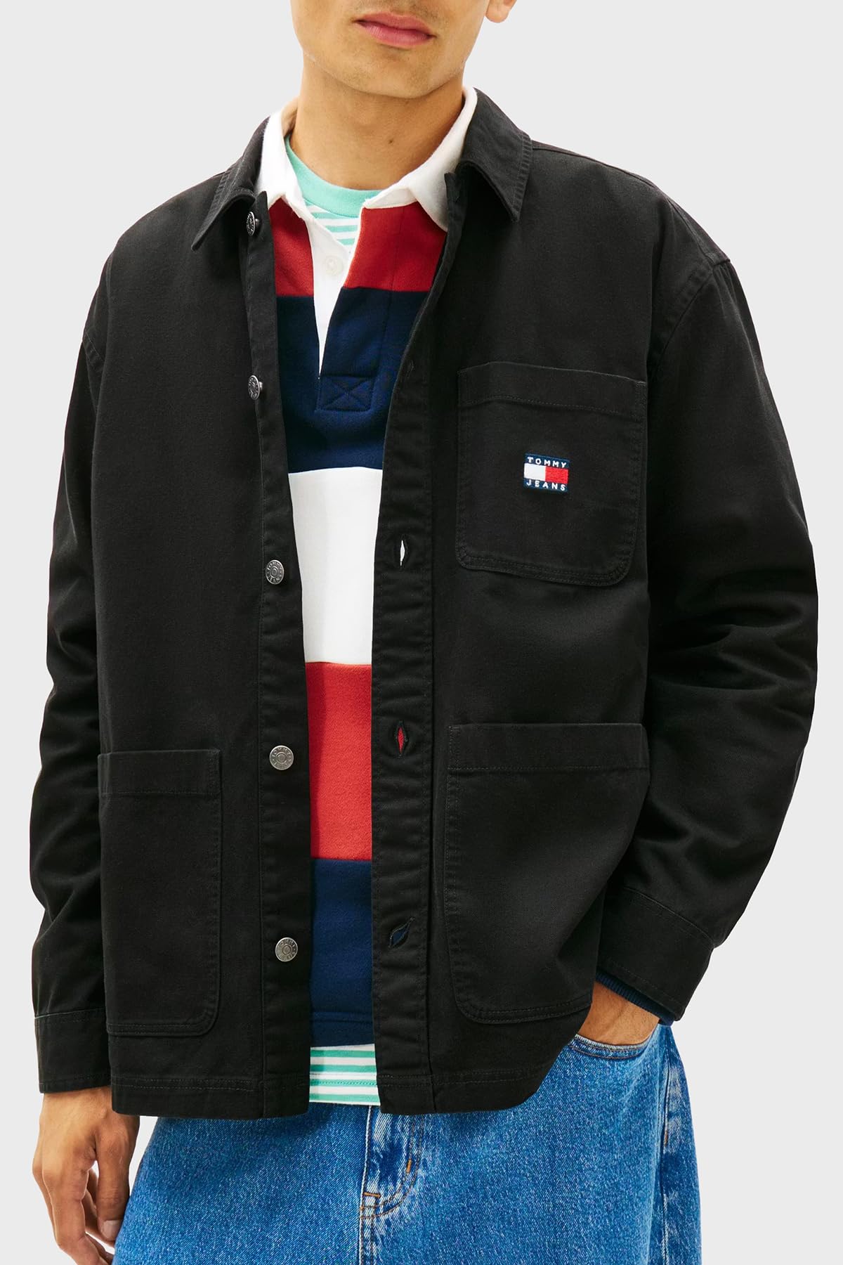 Tommy Hilfiger TJM ESSENTIAL OVERSHIRT EXT Gömlek Erkek