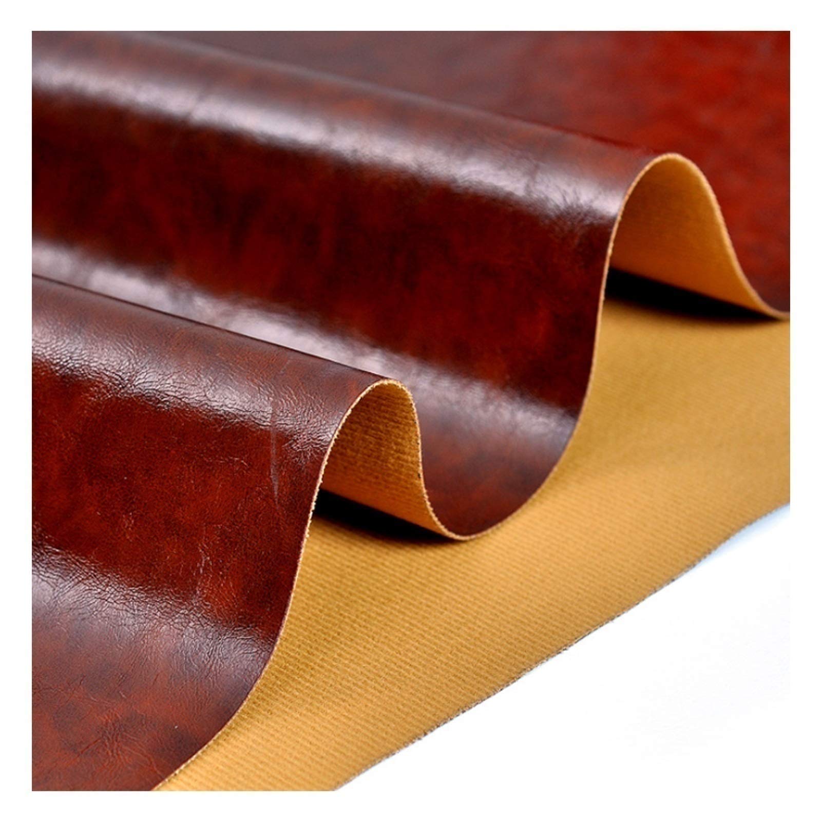 Tessuto in Similpelle Tessuto in Ecopelle Larghezza 138 Cm, Pelle Cerata ad Olio Similpelle Tappezzeria Artigianato Cuciture Fai da Te Divano Borsa Seggiolino Auto ， 14# (Size : 1.38x40m)