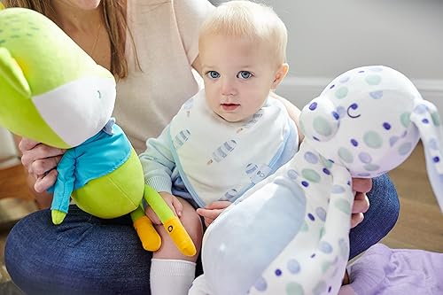 Miniatura 5 de GooseWaddle Animales de peluche súper suaves de lujo, material ultra cómodo para cualquier guardería, piernas delgadas y orejas de fácil agarre