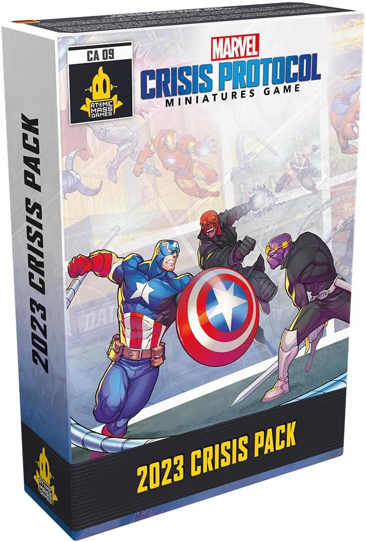 Atomic Mass Games | Marvel Crisis Protocol: Crisis Card Pack 2023 - Refresh and Enhance Your Gameplay! Tabletop Superhero Game for Kids and Adults, Ages 14+, 2 Players, 90 Minute Playtime