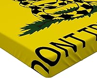 Vista 177 de Ambesonne - Sábana bajera ajustable multicolor, en colores y tres tamaños Azul y gris