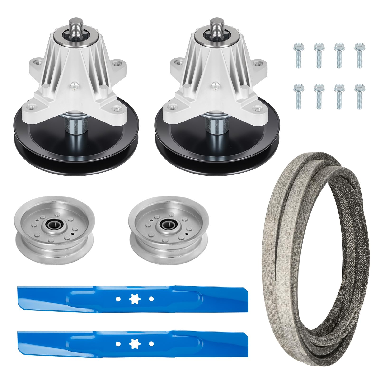 AEagle Kit de reconstrucción de cubierta para correa tensora para Cub Cadet, MTD, Troy Bilt, John Deere XT1-LT42 XT2-LX42 C EFI KH KW, 742-04308 742-04312 742-0656 618-06976 754-050212