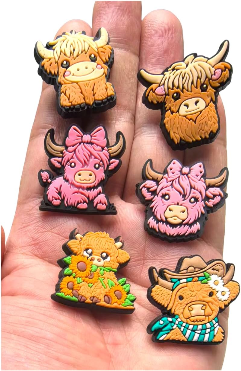 Cute Animal Shoe Charms for Clogs and Sandals, Cartoon Clog Charms Accessories, Kawaii Style Colorful Novelty Shoe Decoration Accessories, Easy Fit Gift Idea