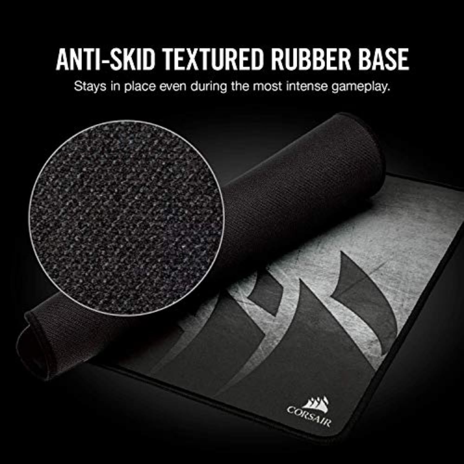 Corsair MM300 - Anti-Fray Cloth Gaming Mouse Pad - High-Performance Mouse Pad Optimized for Gaming Sensors - Designed for Maximum Control - Medium 6 71UGP5fSBAL. AC SL1500