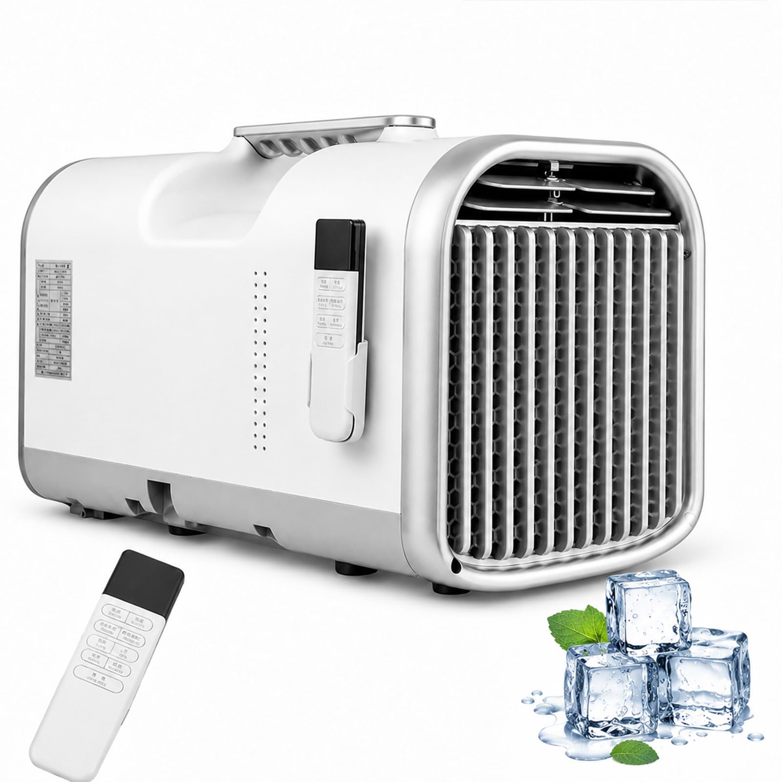 JIYINGHUI Camping Air Conditioner with Compressor, 5100 BTU Cooling Unit, 4 in 1 Cooling/Dehumidify/Fan/Sleep Mode,200 Sq Ft,for Camping, Vans, Truck Sleepers & Cabins V1Pro-220V
