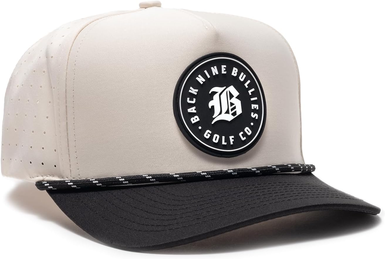 Back Nine Bullies Golf Co Unity Performance Snapback, Breathable, Quick Drying, Lightweight