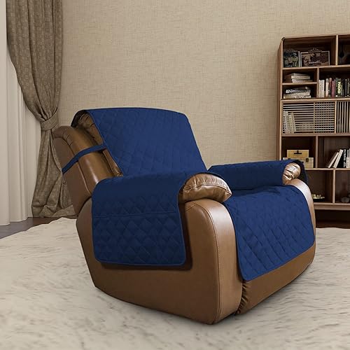 Miniatura 713 de Easy-Going - Funda reversible para sofá, resistente al agua, con varillas de espuma y correas elásticas, protector de muebles para mascotas y perros