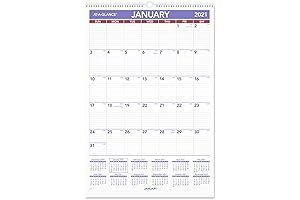 2021 Wall Calendar at a Glance: Your Must-Have Organizational Tool