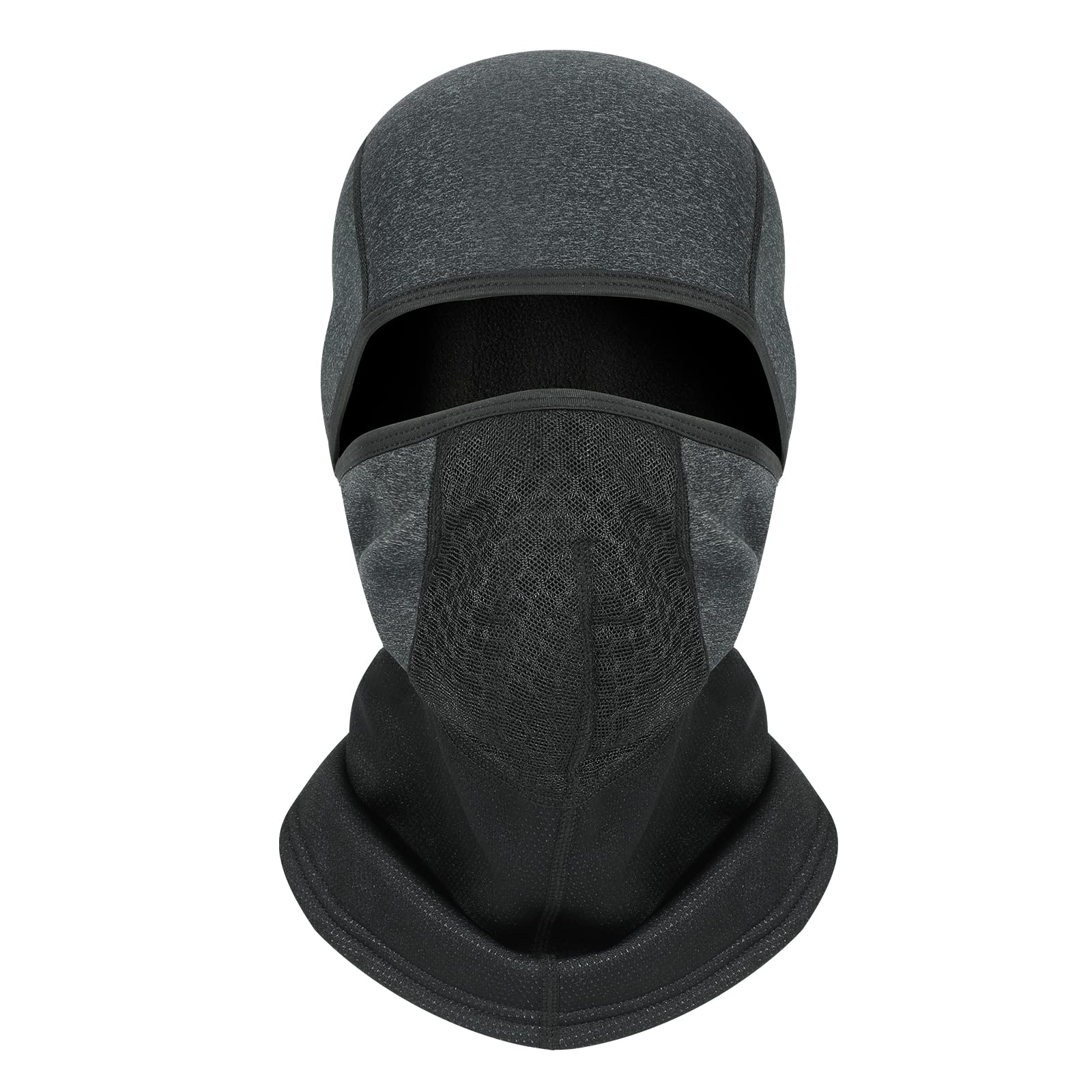 TAGVOWarm Balaclava Face Mask, Ski Balaclavas with Breathable Mesh, Motorbikes Outdoor Winter Balaclava Hat Waterproof Thermal Fleece Full Cover Cycling Caps - Size Universal