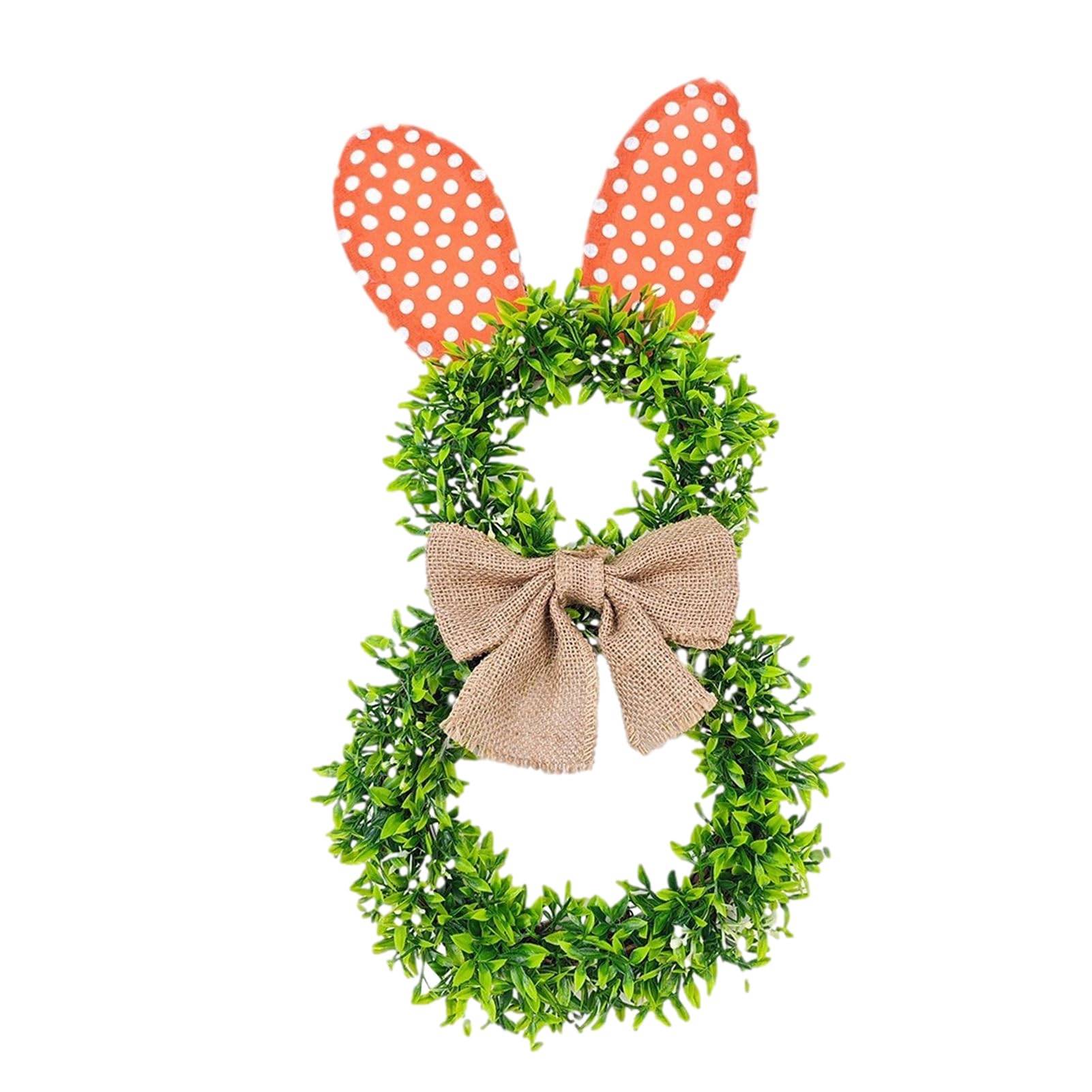 Cadeau de fête de Pâques original sous forme de couronne florale murale