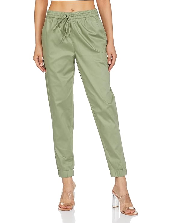 Symbol Women's Relaxed Fit Mid Rise Pants