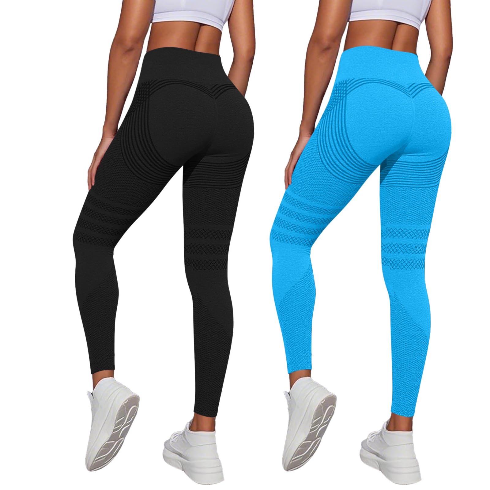 2 Pack Viva Cuerpo Leggings 3D Anticelulíticos Mujer,Leggings Anticelulitis 3D Compresión Lipedema,Leggins Anti Celulitis Deportivos Push Up, Mallas Anticelulitis Mujer Reductores Lipedema — view 19