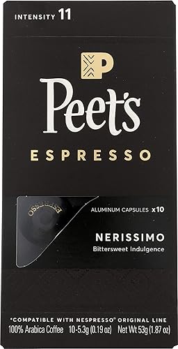 Peet'S Coffee & Tea Nerissimo Capsules, 1.87 Oz