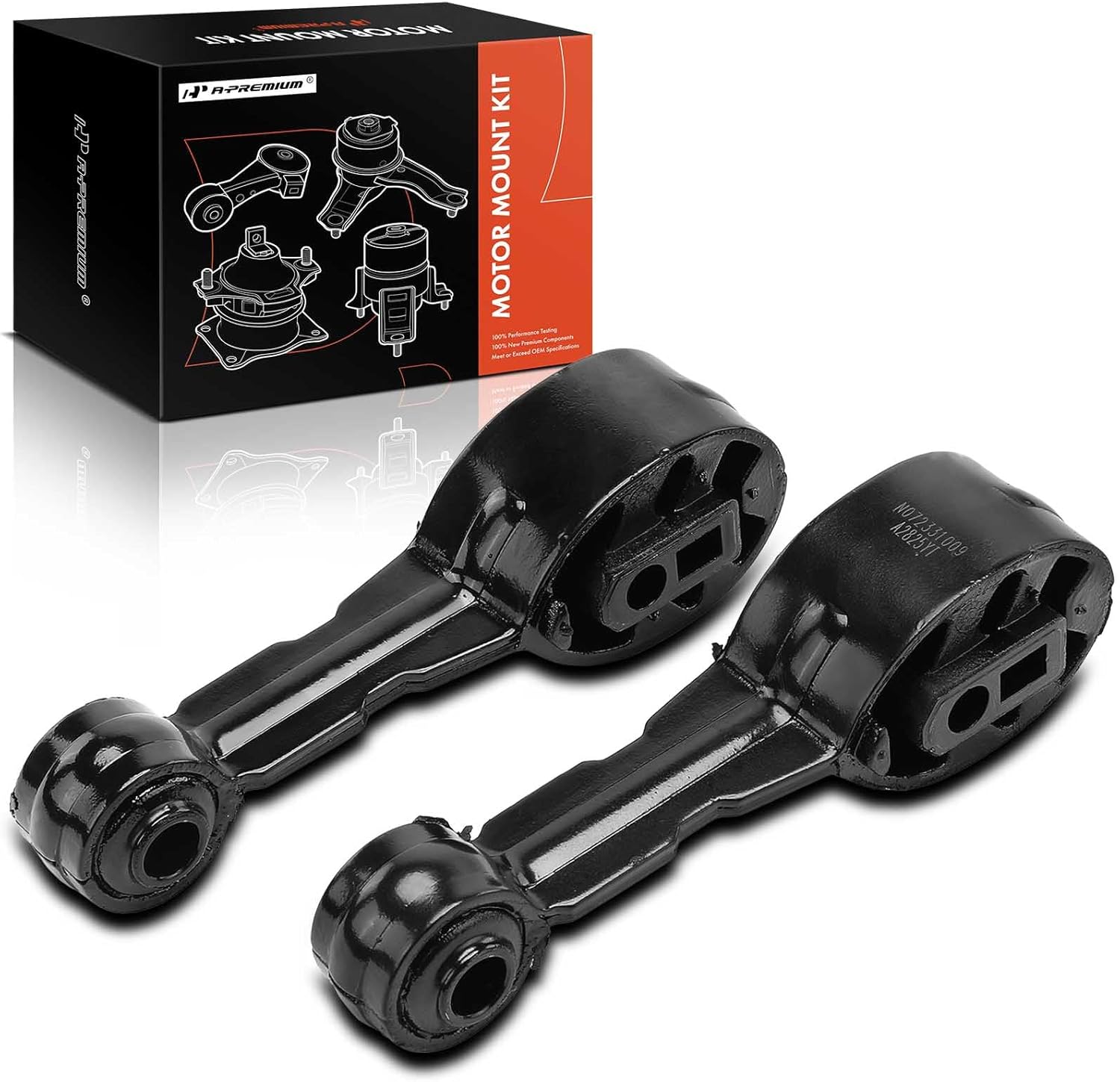 APremium 2PCS Front and Rear Torque Strut Mount Kit