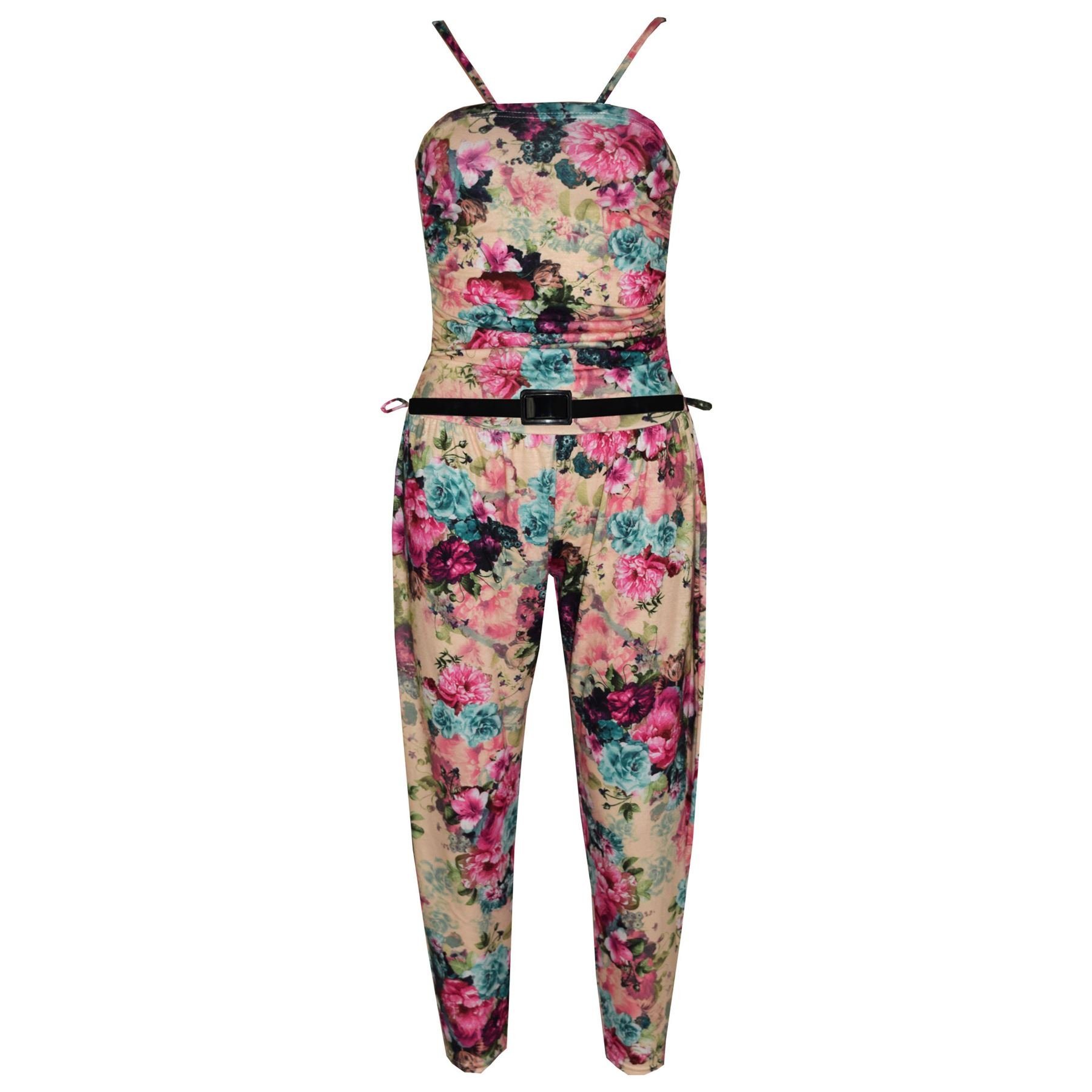 A2z 4 Kids Girls Tribal Jumpsuit Stylish Floral Leopard & Print Playsuit - Jumpsuit 7-8