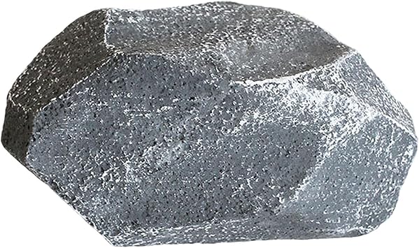 Imitation Rock Faux Stone Sculpture Multifunctional Lightweight Sturdy Creative Natural Texture Landscape Rock for Porch Yard, 20x13x13cm