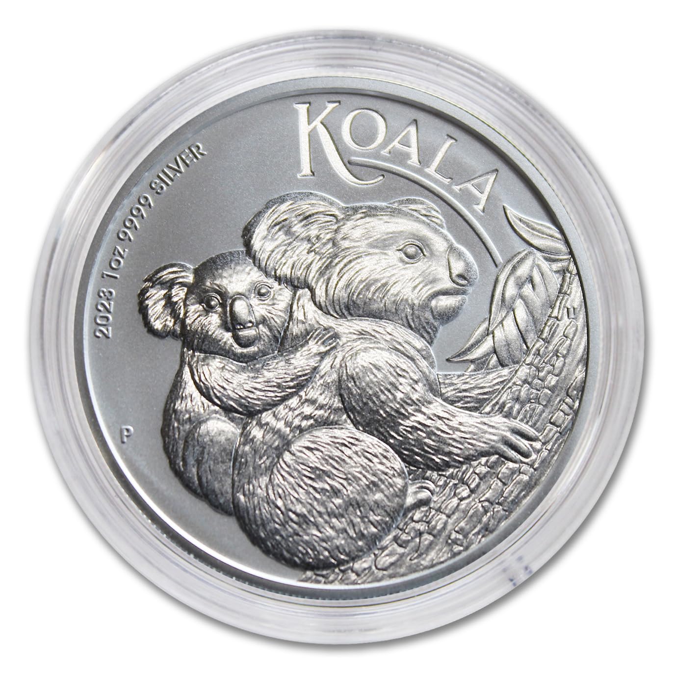 2023 P Lot of (5) 1 oz Australian Silver Koala Coins Brilliant Uncirculated (in Capsule) with Certificate of Authenticity $1 Seller BU