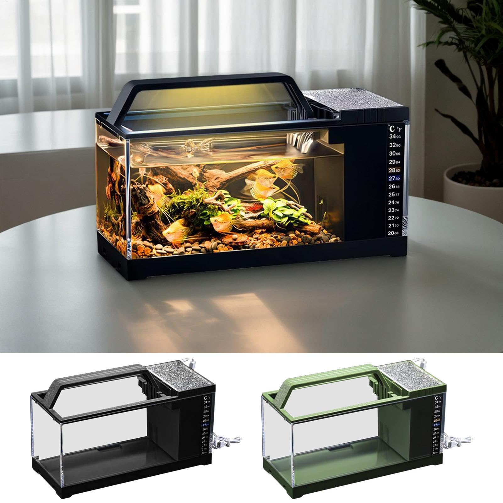 Aquarium Komplettset Kristallklares, leises Pumpenset Betta Garnelen Guppy