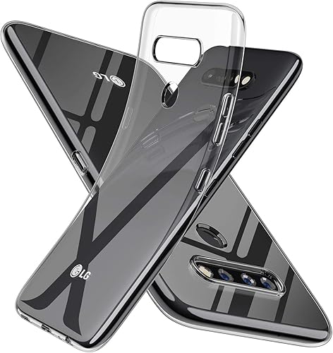 Funda delgada para LG K51, funda protectora de silicona TPU flexible y suave, antiarañazos, a prueba de golpes, para LG K51, transparente