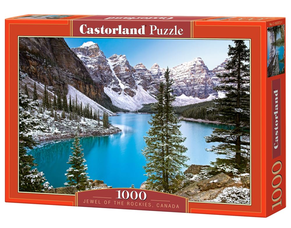 The Jewel Of The Rockies Canada C-102372-2, Multi-Colour, 1000 Pieces