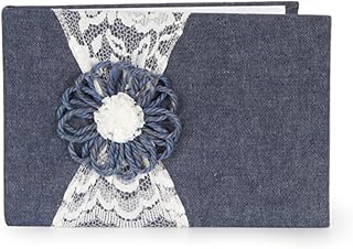 David Tutera Denim Collection Wedding Guest Book (1 Guest Book)