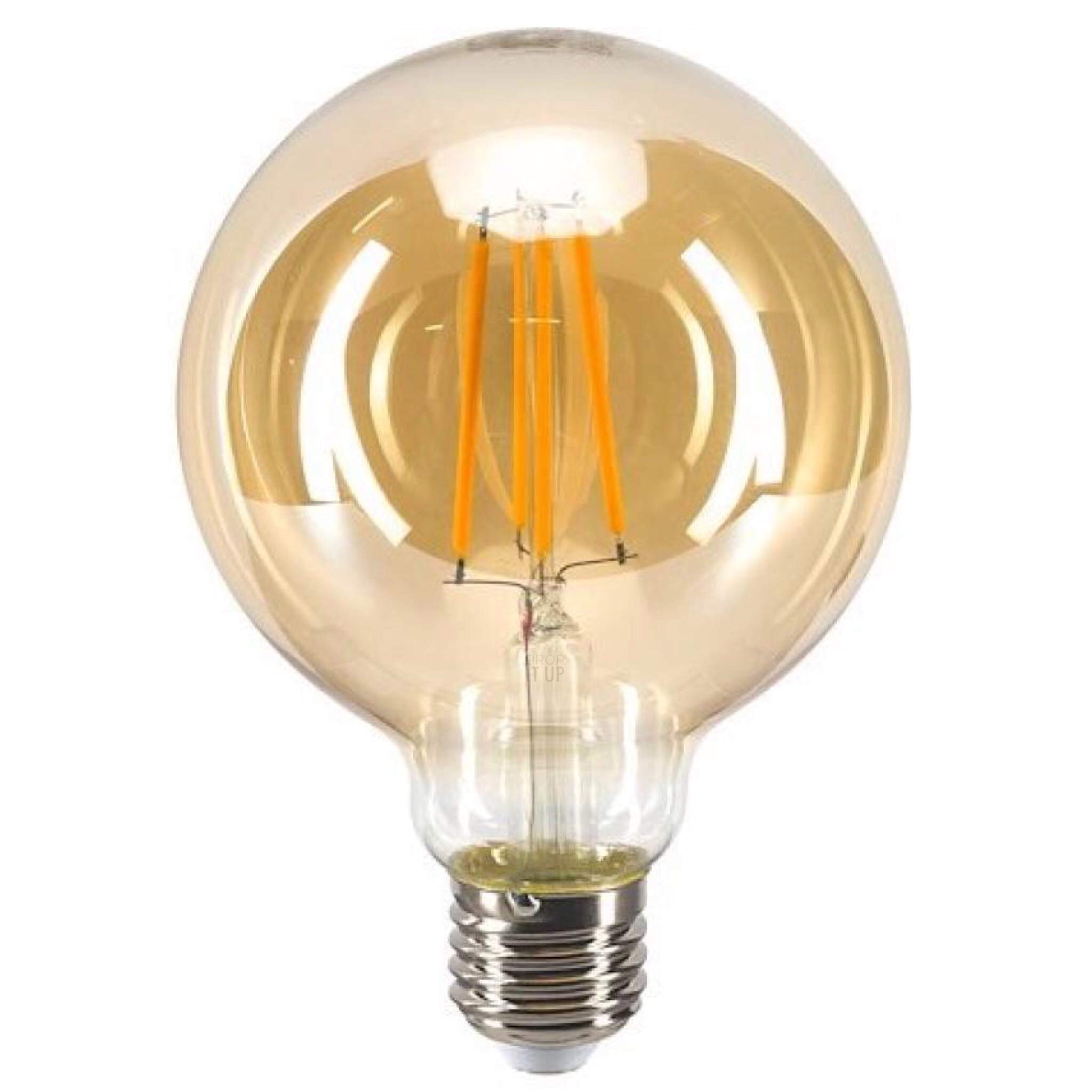 Prop It Up 4W Industrial Pendant Filament Light LED Bulb with Vintage Antique Design (370 Lumens, Warm White Yellowish), E27 (Screw Holder) Cap Filament LED Bulb (1)-image-6