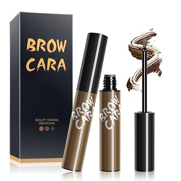Eyebrow Tattoo Peel Off Tint Brow Gel Brow Pencil Waterproof Light Brown