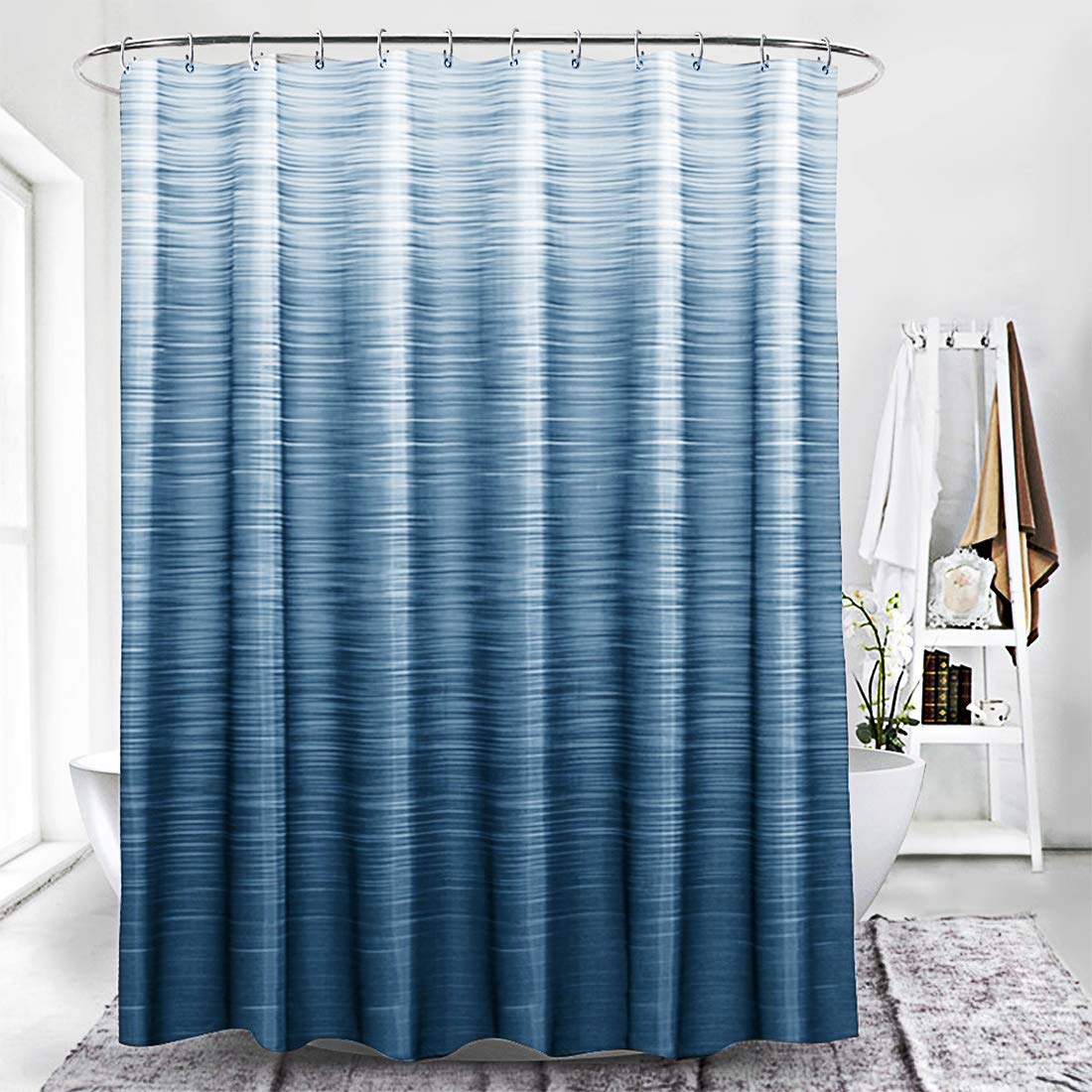 Badezimmervorhang 200x200 Cm – Wasserdicht, Schnell Trocknend & Schimmelresistent