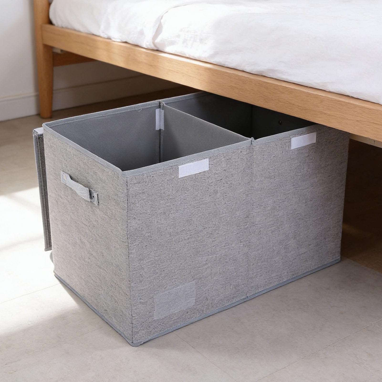 Caja Organizadora de Juguetes Grande y Resistente con Tapa Plegable para