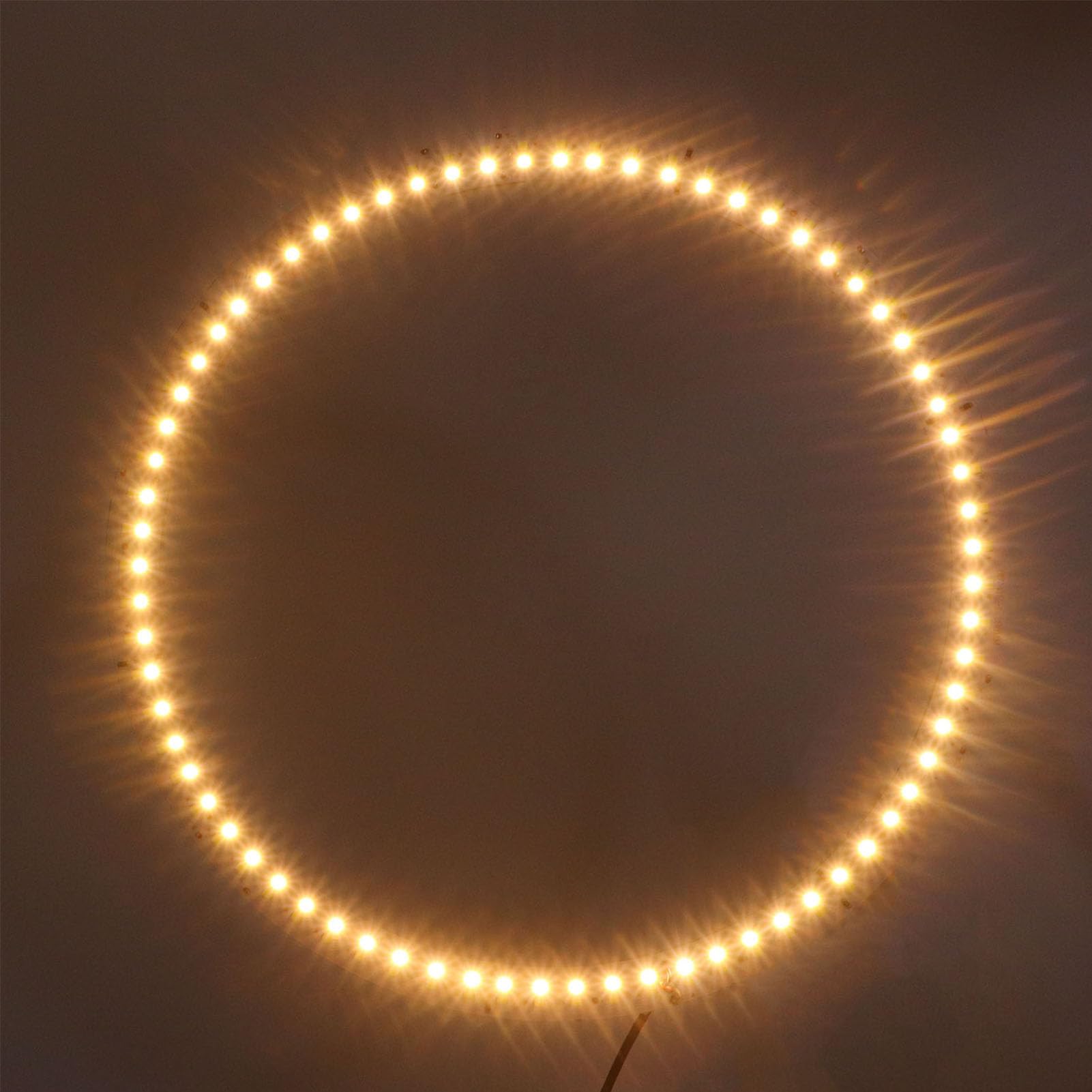 Kreisförmiges LED-Lichtpaneel, Ringförmige LED-Lampenplatine, Runde Ersatz-LED-Lampenplatine, USB-Aufladung, Ringförmige LED-Lampe, Leuchten, Kreisförmiger LED-Docht, 29 cm,