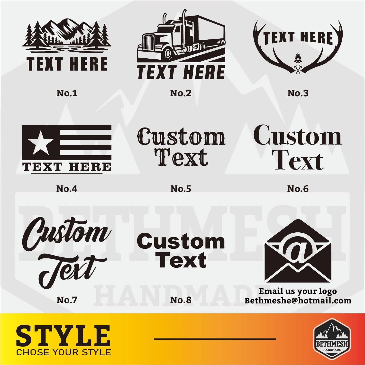 Personalized Leather Patch Trucker Hat - Image 6