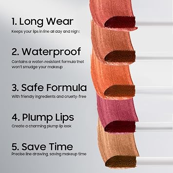 Air Cushion CC Cream(Buff Beige) With Fanterday Lip Liner (#05 Mauve)