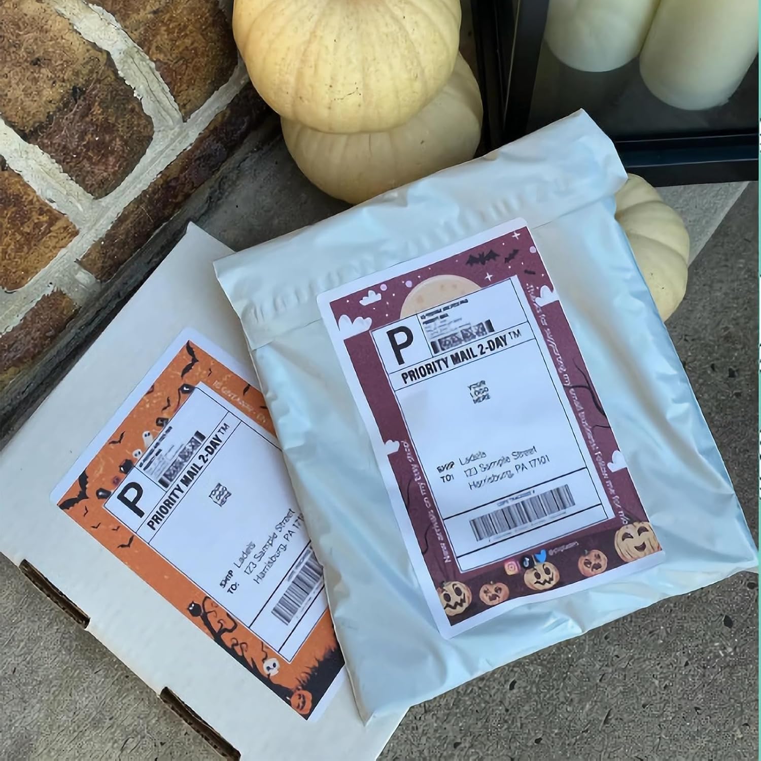 Sticker Paper, Full Sheet Shipping Labels 8.5 x 11, Self Adhesive Full Sheet Mailing Label for Laser and Inkjet Printers- 25 Sheets, 25 Labels - Image 5