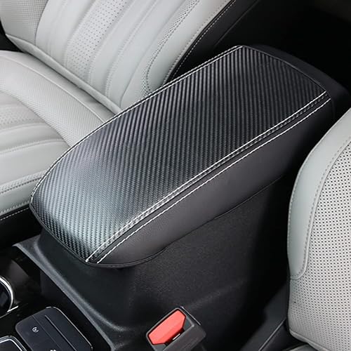 XYHGM Funda para reposabrazos de consola central de automóvil para Ford Bronco Sport 2021 2022 2023Ford Escape 2020-2023, accesorios de cuero