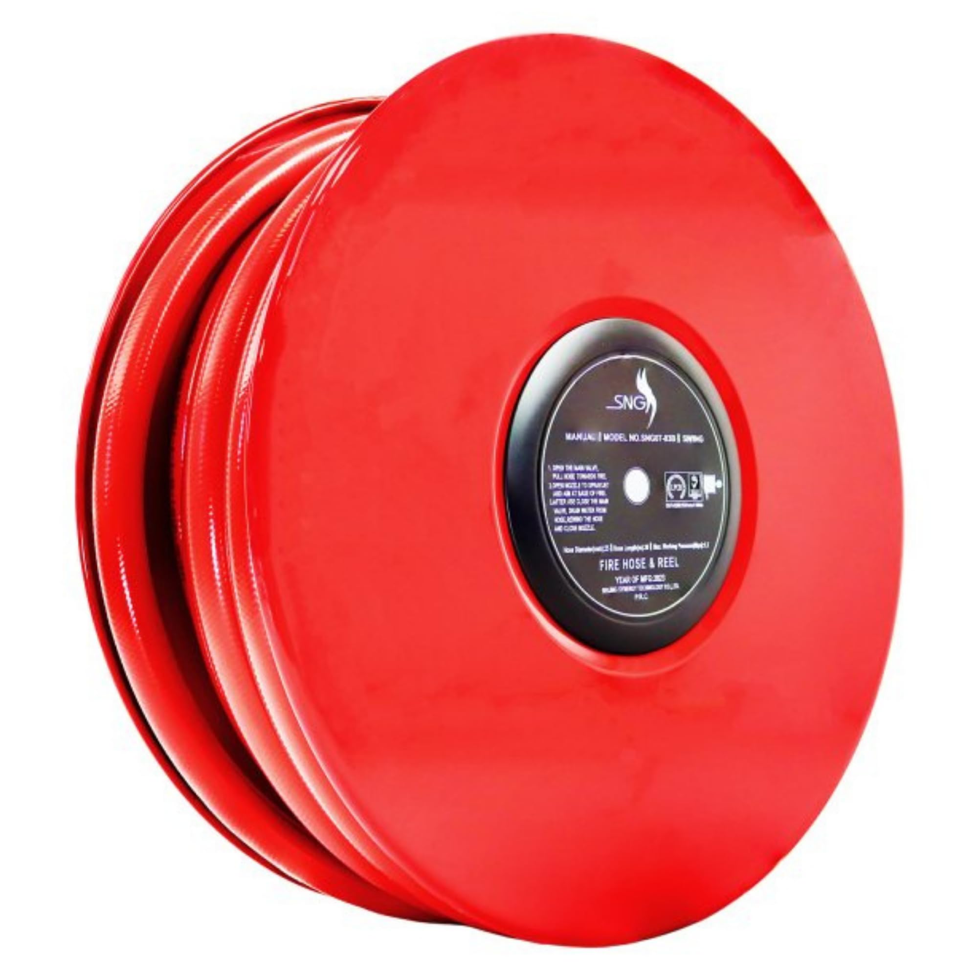 Vigil 25mm Swinging Manual Fire Hose Reel with Hose