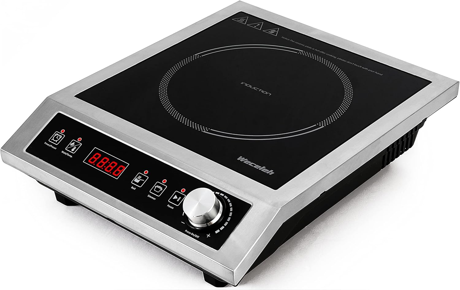 Weceleh Commercial Professional Portable Single Induction