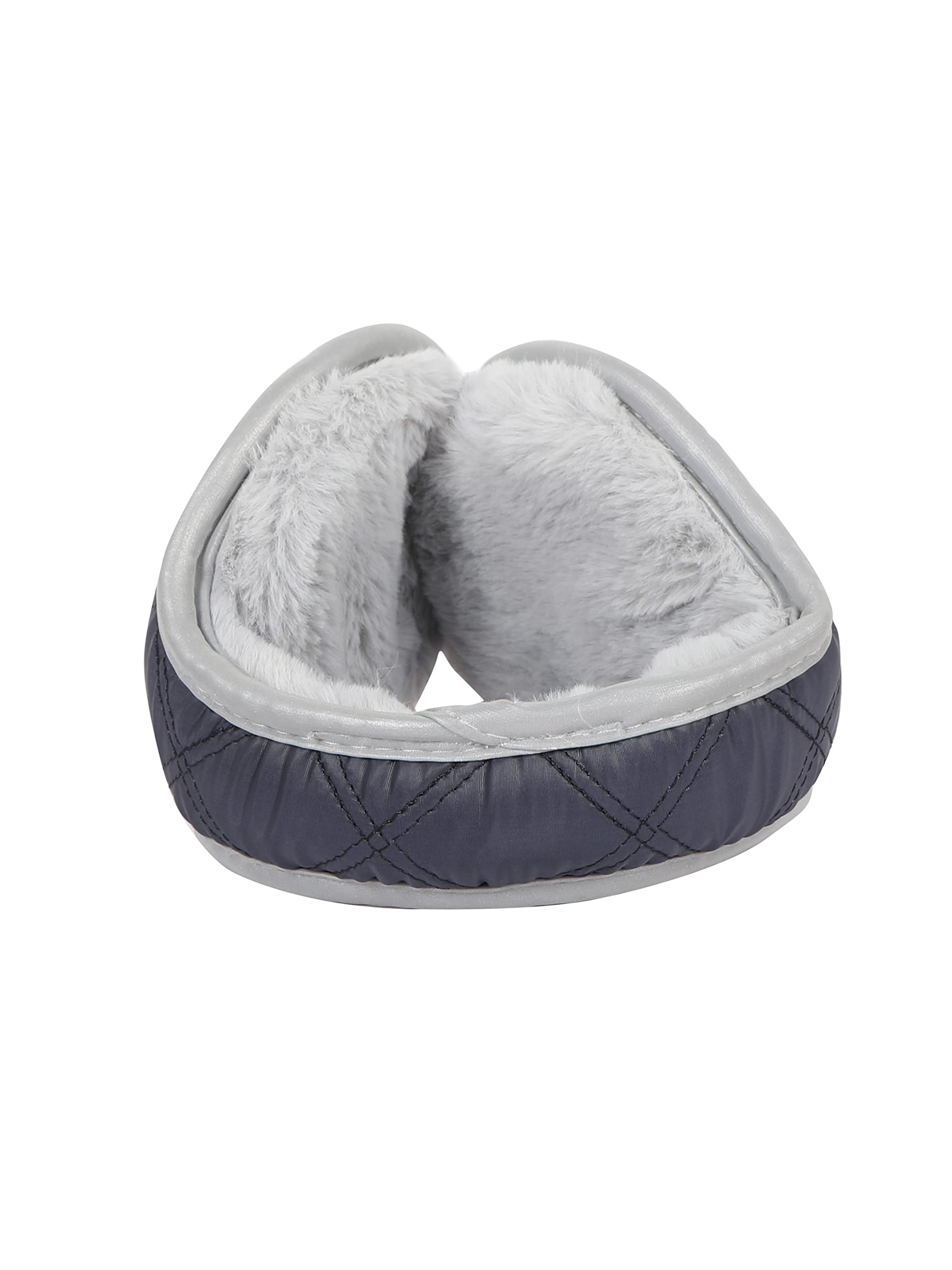 FabSeasons Foldable Winter Outdoor Ear Muffs/Warmer for Men and Women, Fits in your Pocket with reflective strip for night wear 1