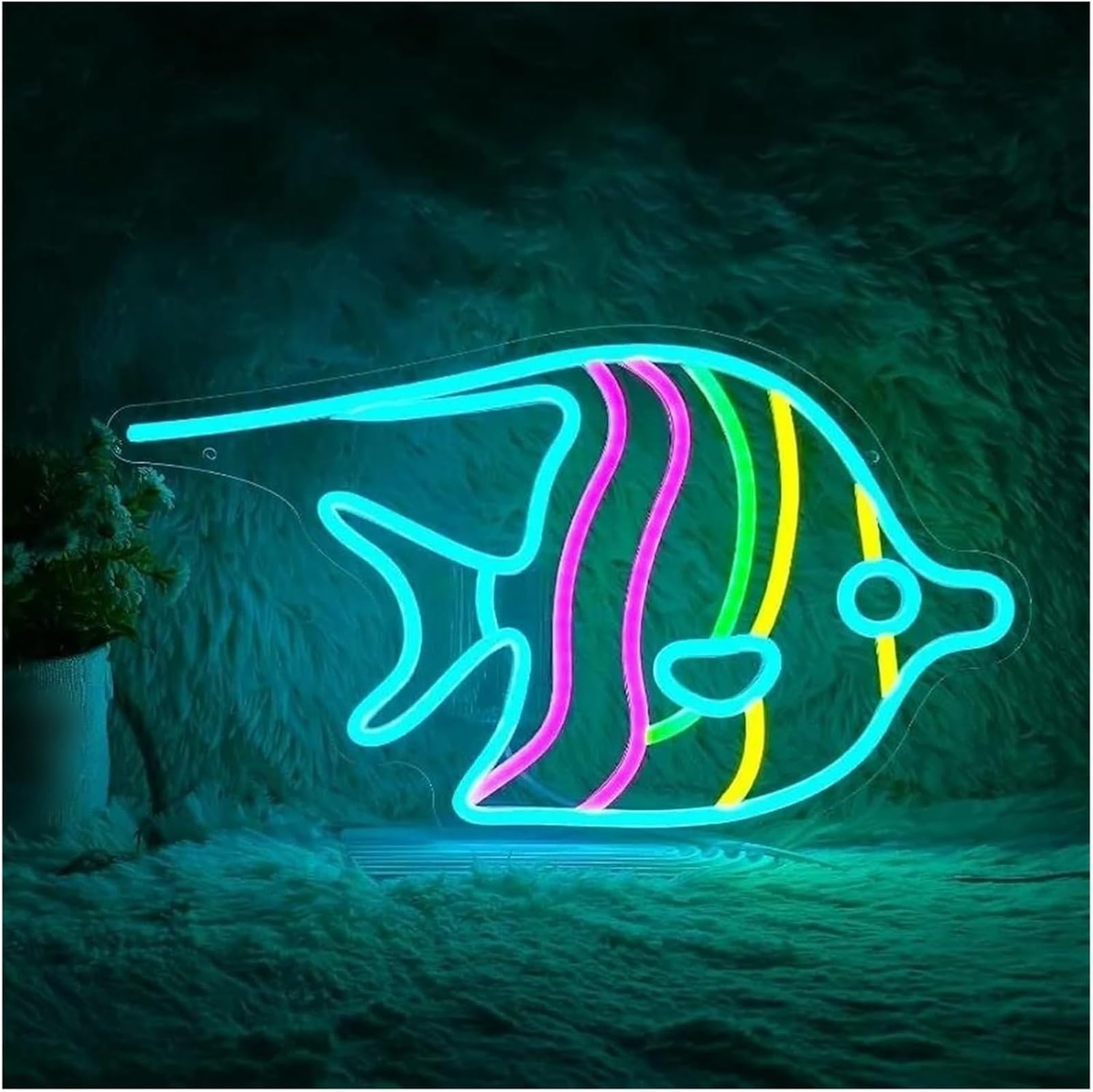 Lampe Néon Pour enseigne néon pour poisson papillon, Sea Art Light, pour restaurant, magasin