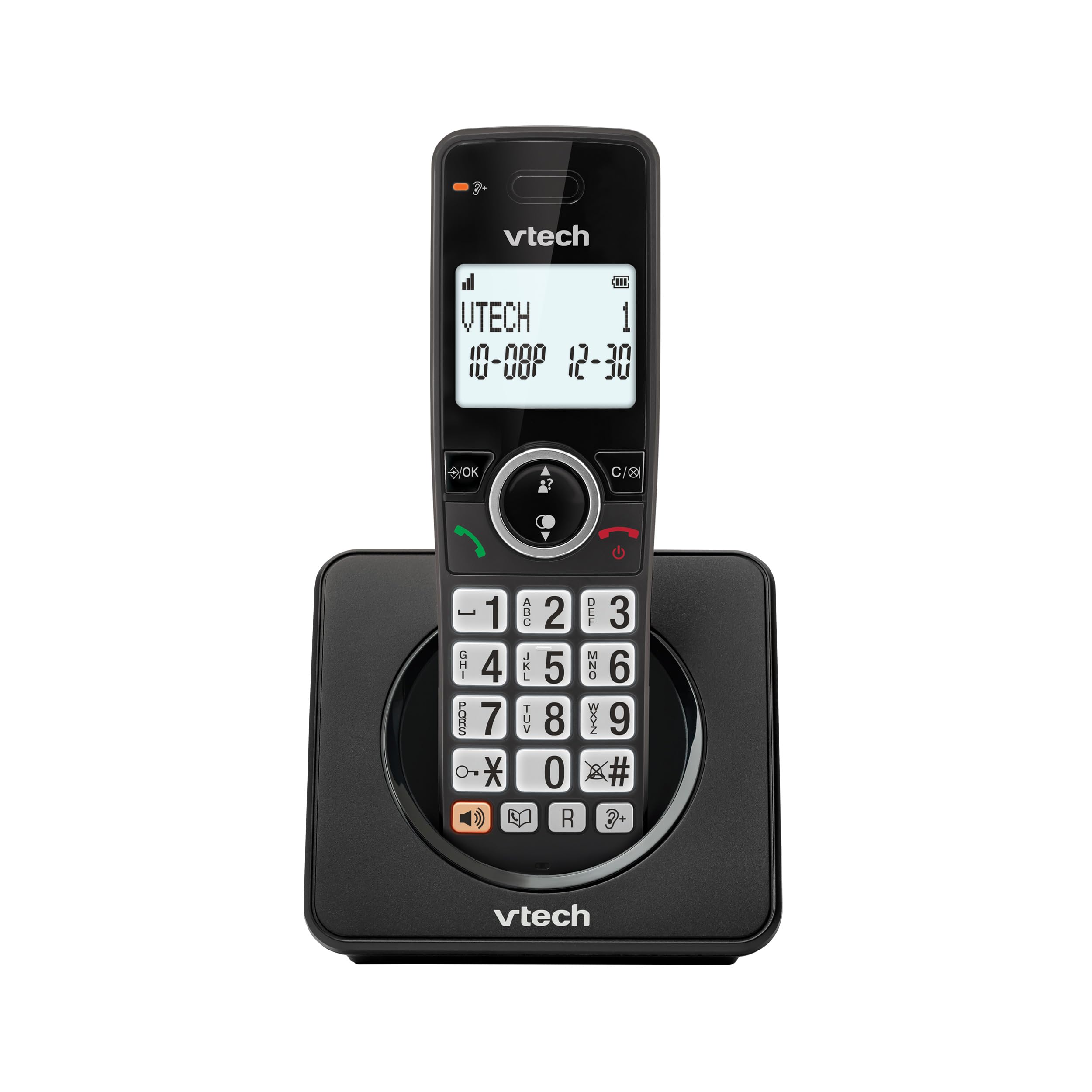 VTech EA5000 DECT Cordless Phone with Nuisance Call Blocker,Easy-to-Read Backlit Display,Landline Phone with 18 Hours Talk-time,Volume Booster,Handsfree Speakerphone,Speed Dial,Single Handset