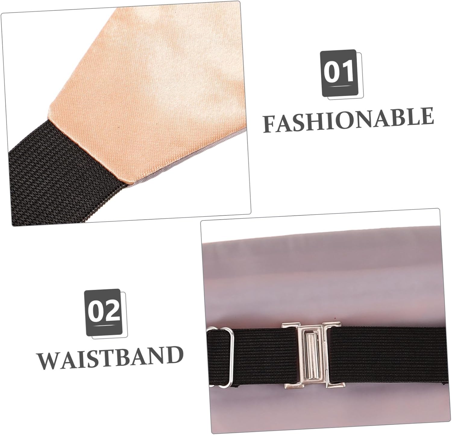 Men's Tuxedo Cummerbund Formal Waist Band for Weddings and Special Occasions Smooth Satin Material Color Accessory for Grooms and Elegant Dinners
