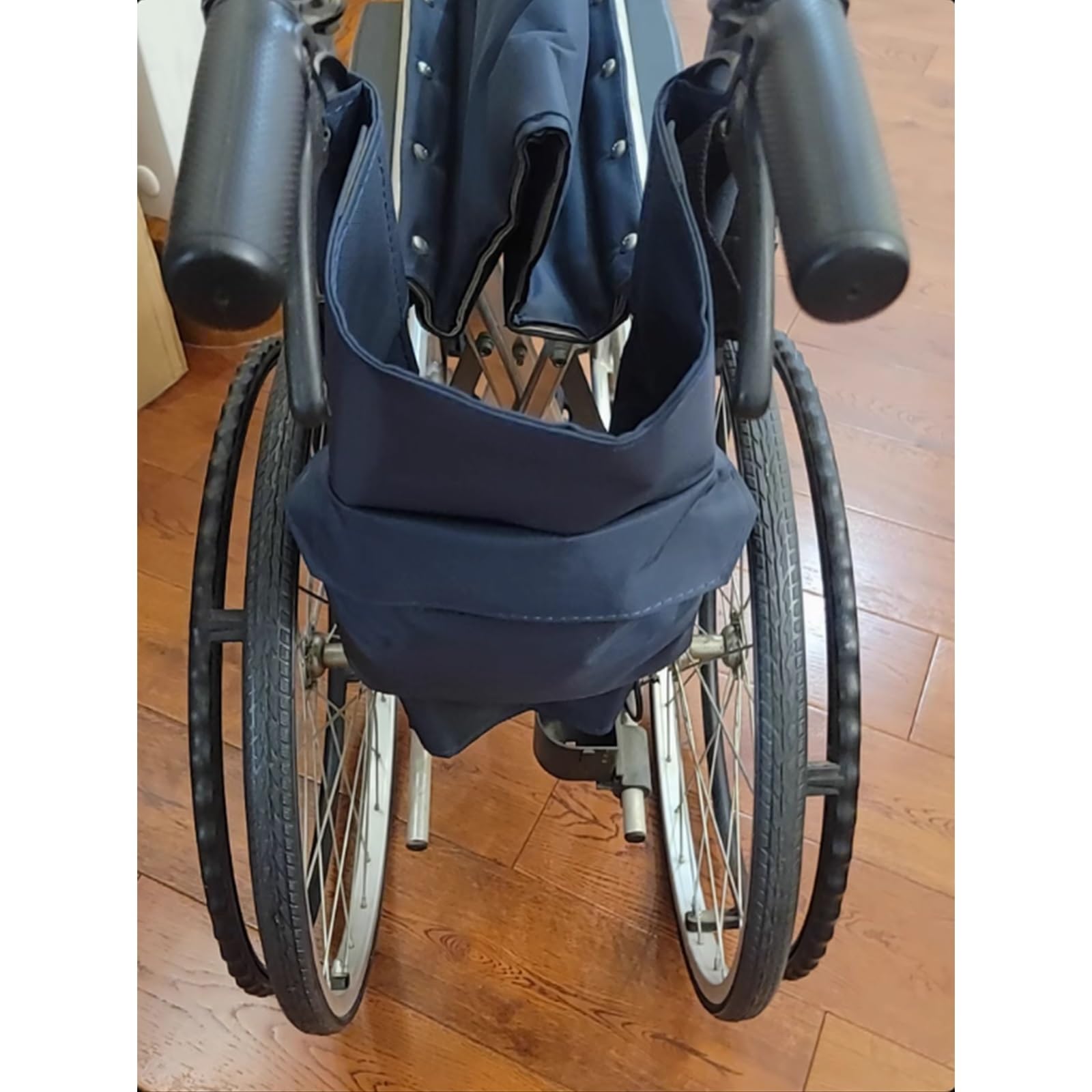 Pełna Opona, 24 X 1 3/8 Cala, Opona Z Pianki Poliuretanowej, Odporna Na Zużycie, Cicha, Odpowiednia Do Wymiany Opon W Ręcznych Wózkach Inwalidzkich(Gray,Two bars)