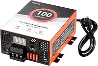Vista 13 de VEVOR Convertidor de energía para RV, 80 amperios, 110V AC a 12V DC Cargador de batería para RV, Carga inteligente de múltiples etapas, Rango