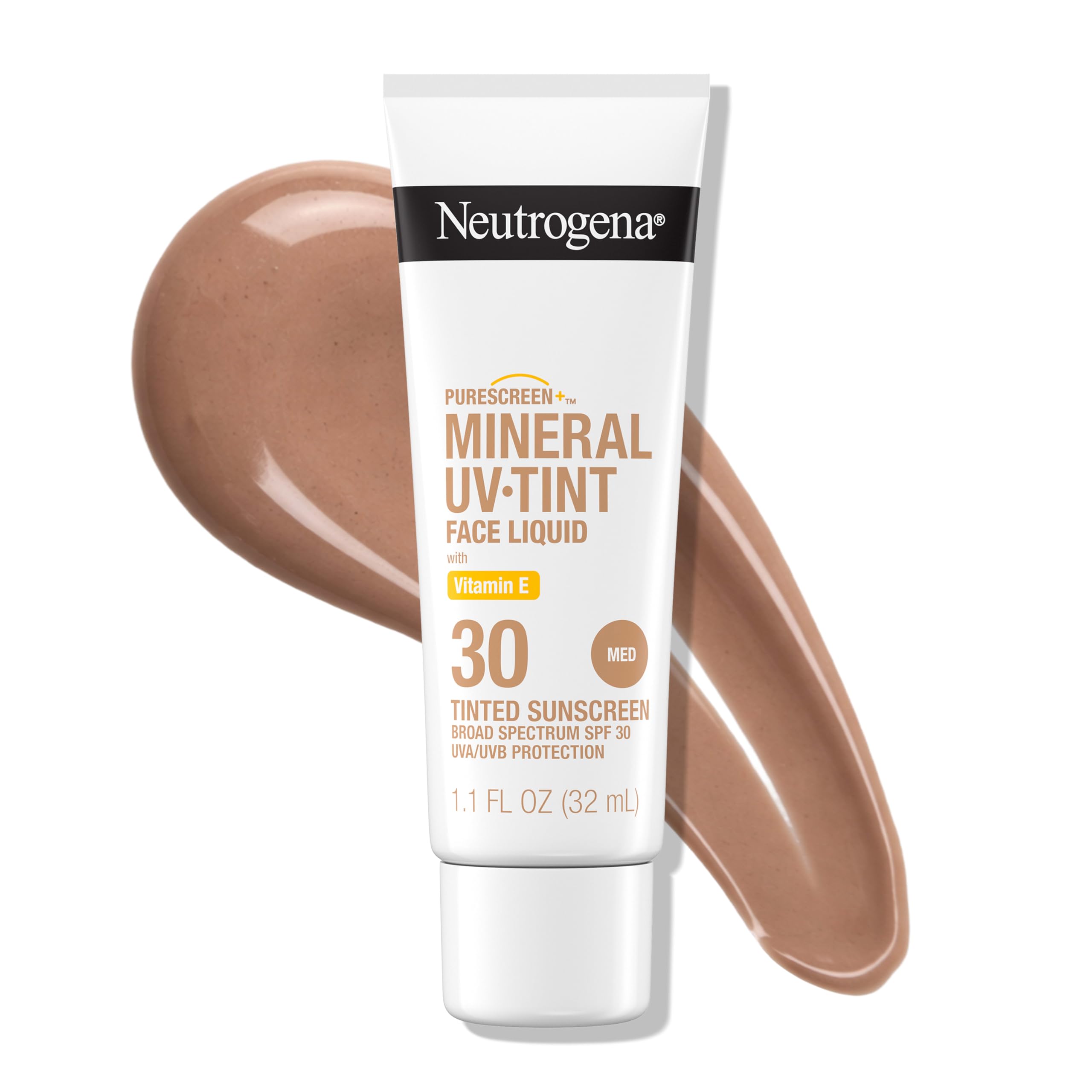 Photo 1 of Neutrogena Purescreen Mineral Tinted Sunscreen SPF 30, Medium