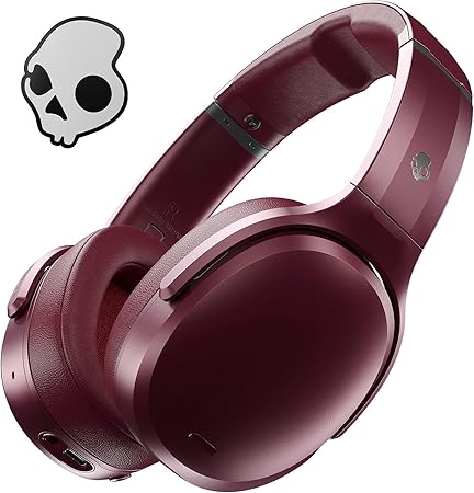 Amazon Co Jp スカルキャンディー公式ストア サブウーファー搭載 ノイズキャンセリングヘッドホン Crusher Anc Moab Red オリジナルステッカー付き S6cpw M685 E Moab Red 家電 カメラ